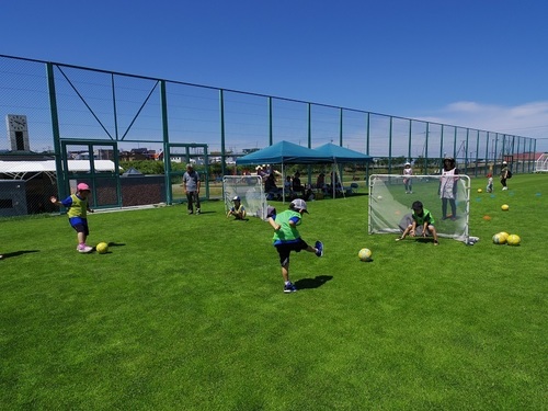 サッカークラブ 運動公園 シュート.jpg