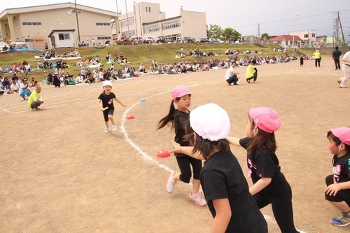 運動会 きりん全員リレー.jpg